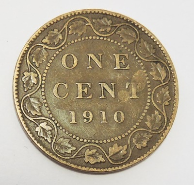 KANADA 1 cent 1910