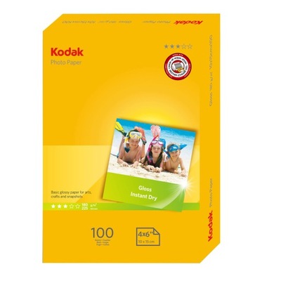 KODAK PAPIER PHOTO PAPER 180G 100 SZT 10X15