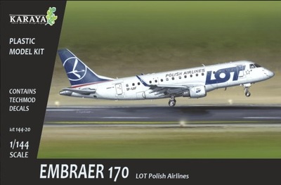 EMBRAER 170 LOT Polish Airlines 1/144