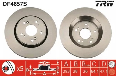 DISKU HAM. HONDA P. CR-V 07-/12- 