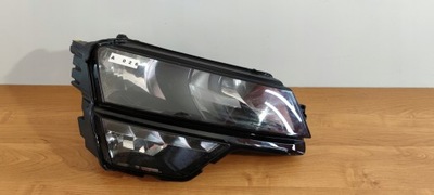 Skoda karoq правая лампа перед фара обычный led фото №1