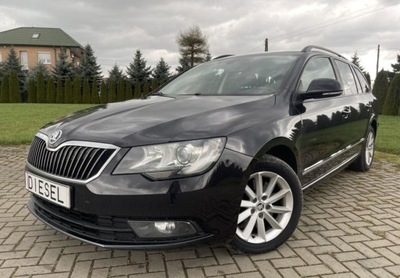 Skoda Superb 1.6 TDI, Skora, Nawigacja, Grzane...