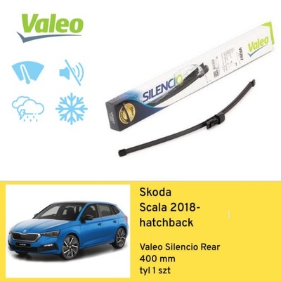 LIMPIAPARABRISAS AL PARTE TRASERA PARA SKODA SCALA HATCHBACK (2018-) VALEO  