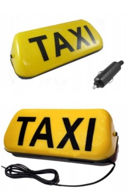 Лампа kogut taxi led міцний магніт + безкоштовно штекер фото №1