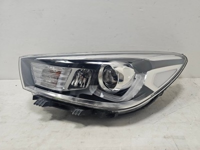Лампа левая перед передняя kia rio 4 iv 17- линза led фото №1