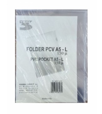 Obwoluta ofertowa PVC folder ofertówka A5 L