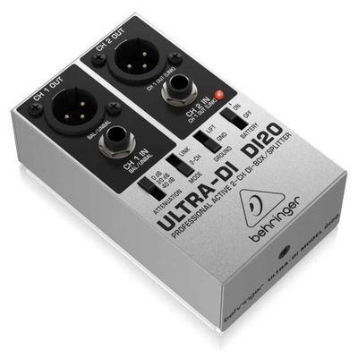 DI-Box Aktywny Behringer Ultra DI20