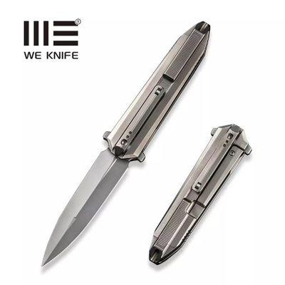 Nóż składany WE Knife Diatomic Polished Bead