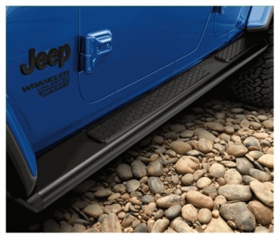 Пороги боковой wrangler jl 4d mopar оригинальный номер 82215327ab фото №1