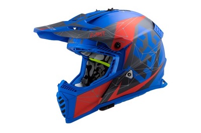 Kask cross enduro LS2 Fast Evo matowy MX437 L