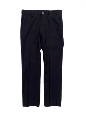 Spodnie Czarne Eleganckie Cubus 134 cm 9 lat Garnitur