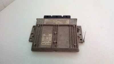 Бортовой компьютер двигателя citroen c5 1,6 b 9650133080 фото №1