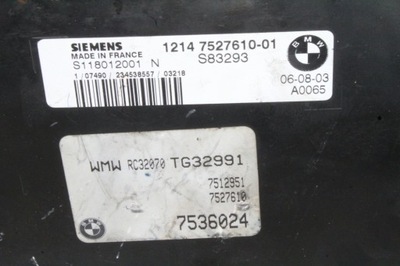 Бортовой компьютер двигателя mini cooper r50, r53 7527610 2002 фото №1