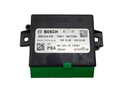 Модуль 0263014016 citroen c4 picasso ii 2013- фото №1