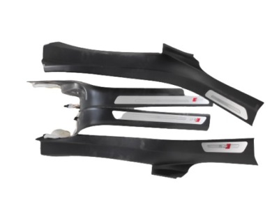 Накладка молдинг порог подсвеченная audi a8 d4 фото №1