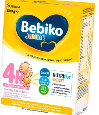 BEBIKO JUNIOR 4R MLEKO Z KLEIKIEM 2LATA+ 600G