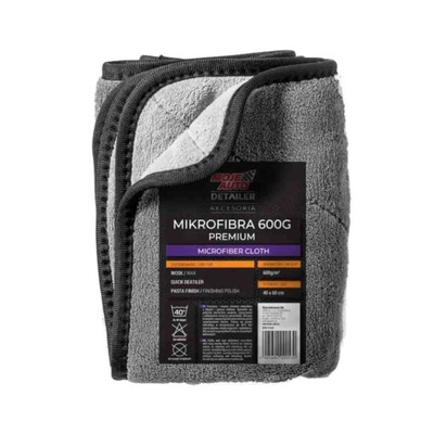 MA DETAILER MIKROFIBRA 600g 60x40cm RĘCZNIK GRUBY 