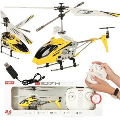 Helikopter RC SYMA S107H 2.4GHz RTF żółty