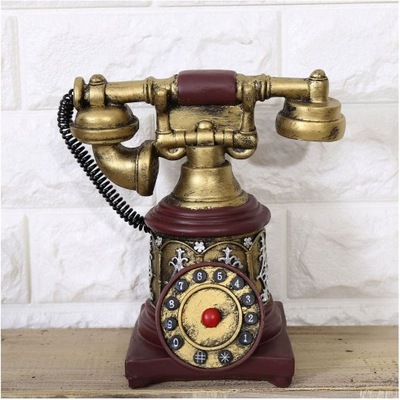 Telefony stacjonarne salon vintage telefon retro s