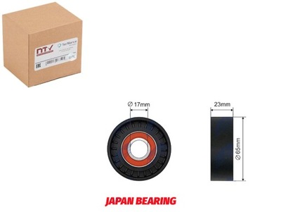 Ролик натяжителя ремень клиновой volvo s60 ii s80 ii v50 v60 v70 iii фото №1