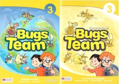 BUGS TEAM 3 Angielski Podręcznik+Ćwiczenia KOMPLET