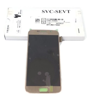 Oryginalny Wyświetlacz Lcd Samsung S6 SM-G920 Amoled Wymiana