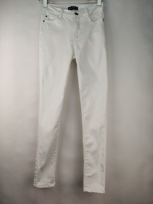 Spodnie damskie, jeansy białe. R.36