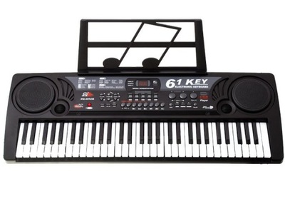 DUŻE ORGANY SYNTEZATOR KEYBOARD MP3 61 KLAW