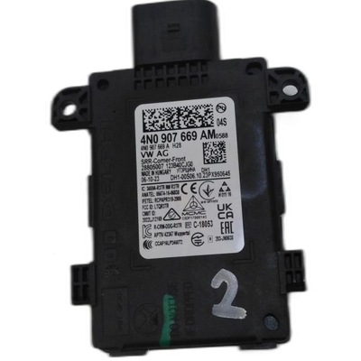 Audi rs6 4k c8 радар ассистент датчик переключения поперечина движения 4n0907669am фото №1