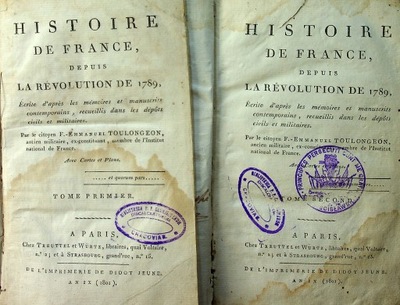 Histoire de france depuis la revolution de 1789