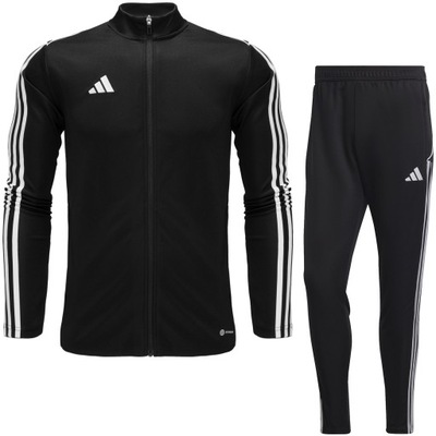 ADIDAS DRESY MĘSKIE KOMPLET BLUZA SPODNIE TIRO 23 - L