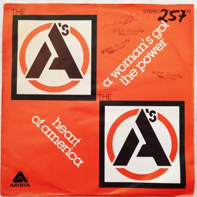 THE A's-A WOMAN'S GOT THE POWER- SP 7''