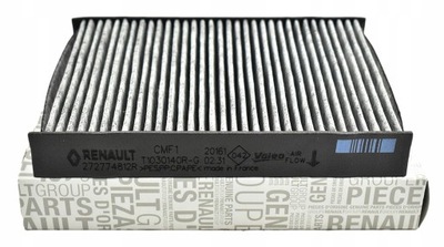 Оригинальный номер renault фильтр салонный угольный 272774812r oryg фото №1