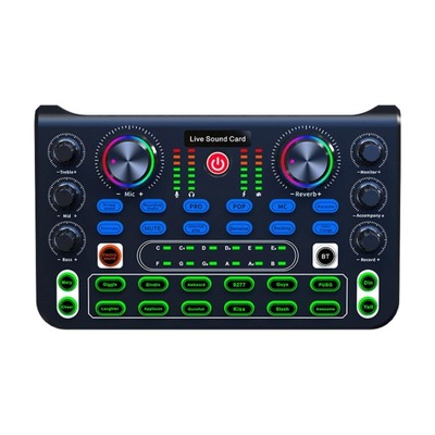 wkv-Audio Mixer Sound Board Console Professional DJ
