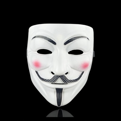 MASKA Film Cosplay V dla Vendetta Hacker anonimow