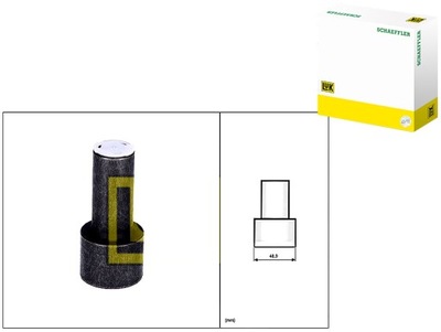Втулка зсувна dacia logan ii sandero sandero ii lada largus фото №1