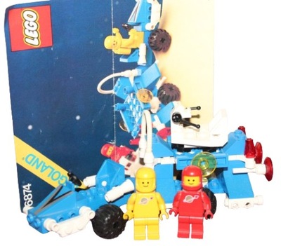 LEGO SPACE CLASSIC 6874 INSTRUKCJA ZESTAW UNIKAT