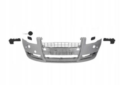 Audi a4 b7 8e 2004-2008 бампер передний перед pdc фото №1