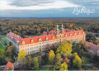 LUBIĄŻ - KLASZTOR CYSTERSÓW - Z LOTU PTAKA