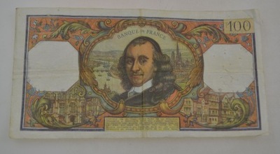 Francja - banknot - 100 Frank 1975 rok