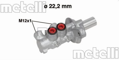 BOMBA DE FRENADO OPEL AGILA 1,0-1,2/1,3 CDTI 08- 202-757  