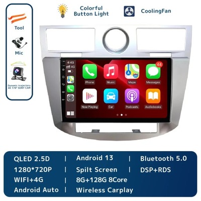 NAWIGATOR GPS PARA CHRYSLERA SEBRING CIRRUS 2007-2010 RADIO DE AUTOMÓVIL CARPLAY AUTO  