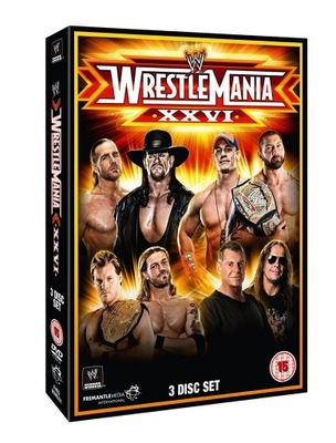 WWE WRESTLEMANIA 26 (3DVD)