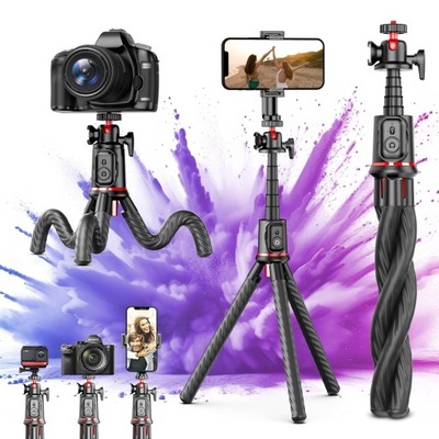 KIJEK SELFIE STICK TRIPOD BLUETOOTH STATYW UCHWYT na TELEFON DO ANDROID IOS