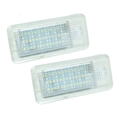 LEMPUTĖS LED APŠVIETIMAS AUDI A3 8P 2003 2004 2005 2006 2007 2008 Q7 2008 