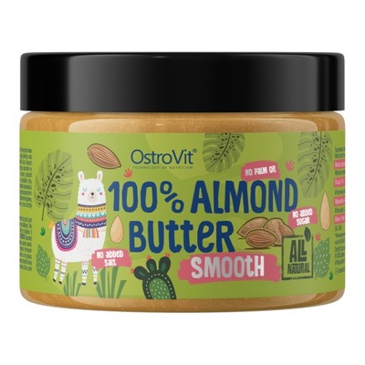Krem migdałowy Ostrovit 100% Almond Butter Smooth 500 g