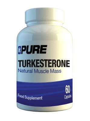 PURE Turkesterone 250mg, 60 kaps. - Testosteron