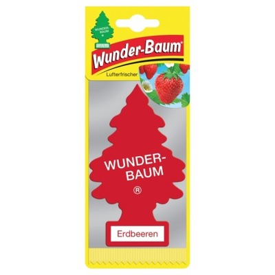 WUNDER-BAUM ZAPACH CHOINKA TRUSKAWKA / WUNDER-BAUM 