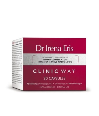 Dr Irena Eris Clinic Way Dermokapsułki rewitalizujące 30 kapsułek