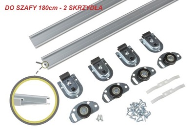 System do drzwi przesuwnych w szafach ATU TWIN 1,8